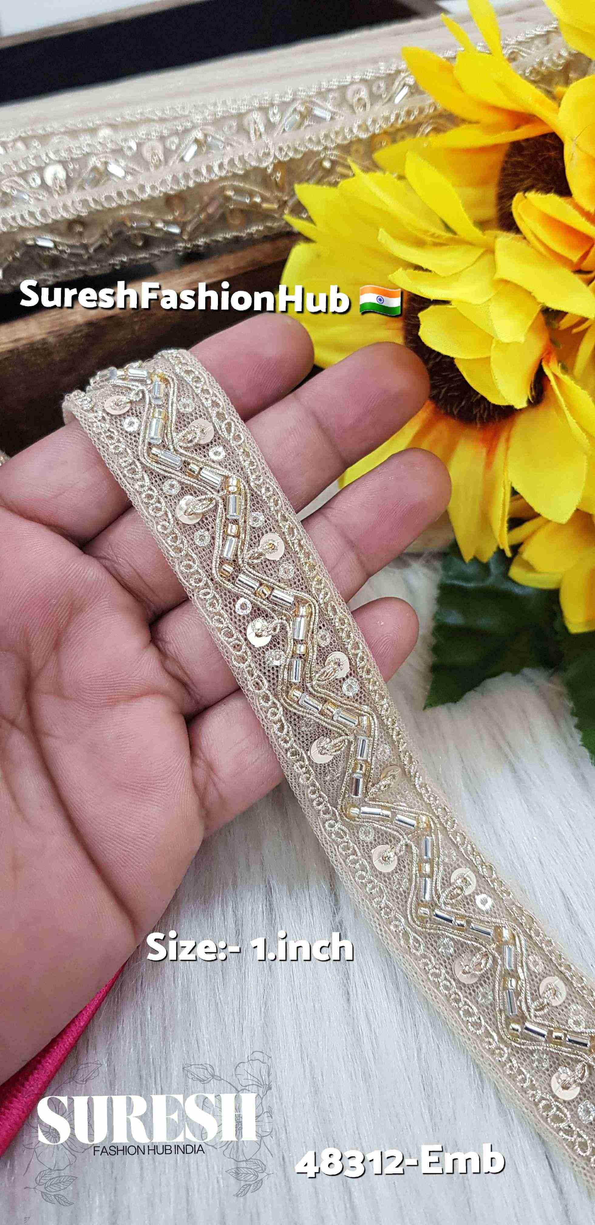 Pearl Grace Embroidery Lace