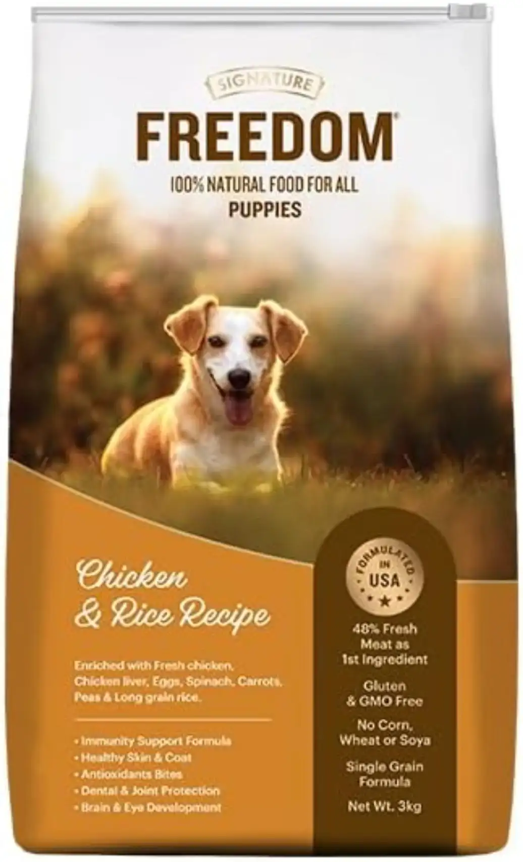 Freedom Chicken & Rice Puppy Dry Food, 1.2 kg