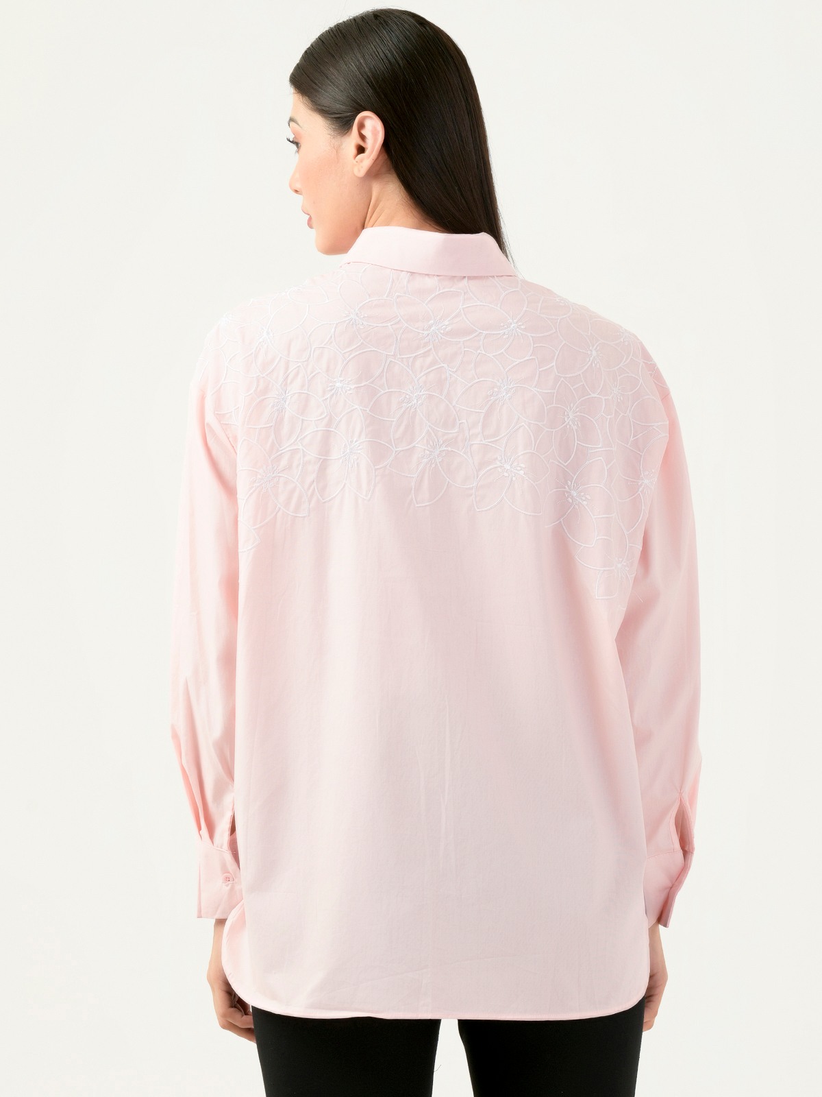 Albion Women Smart Premium Peach Casual Shirt