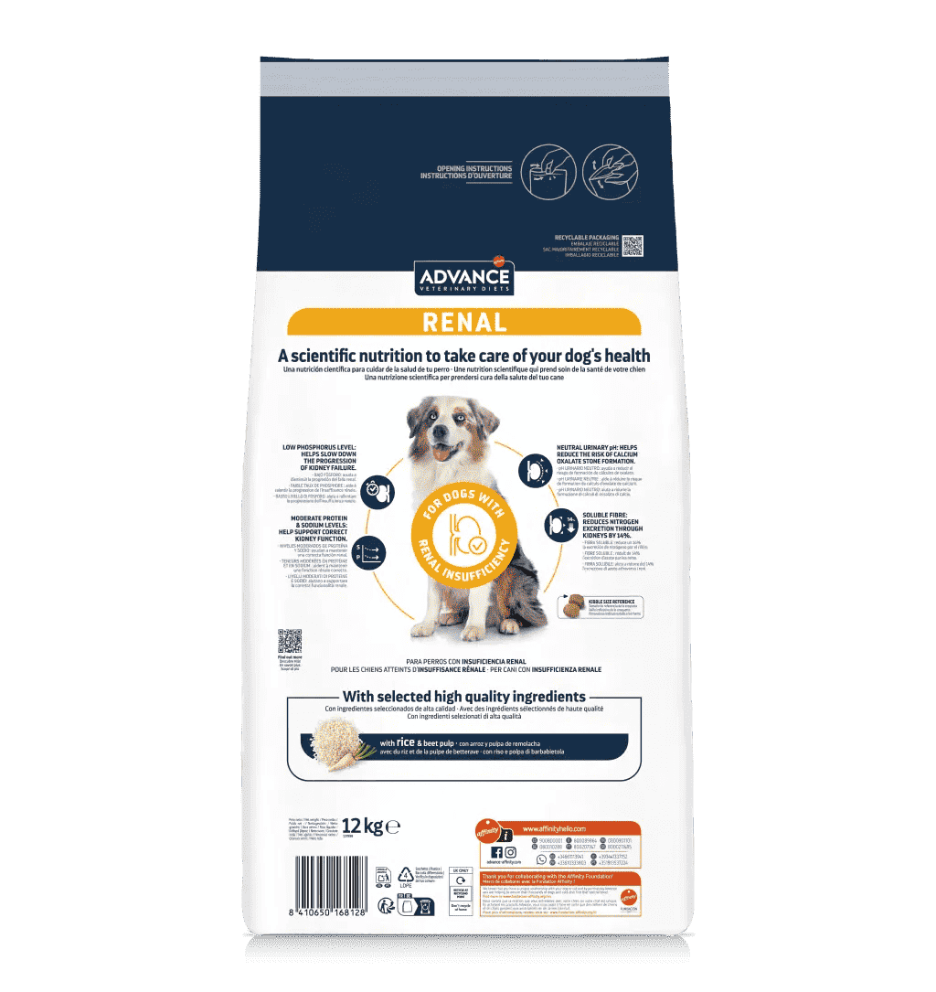 Advance Veterinary Renal Dog Food 3 kg
