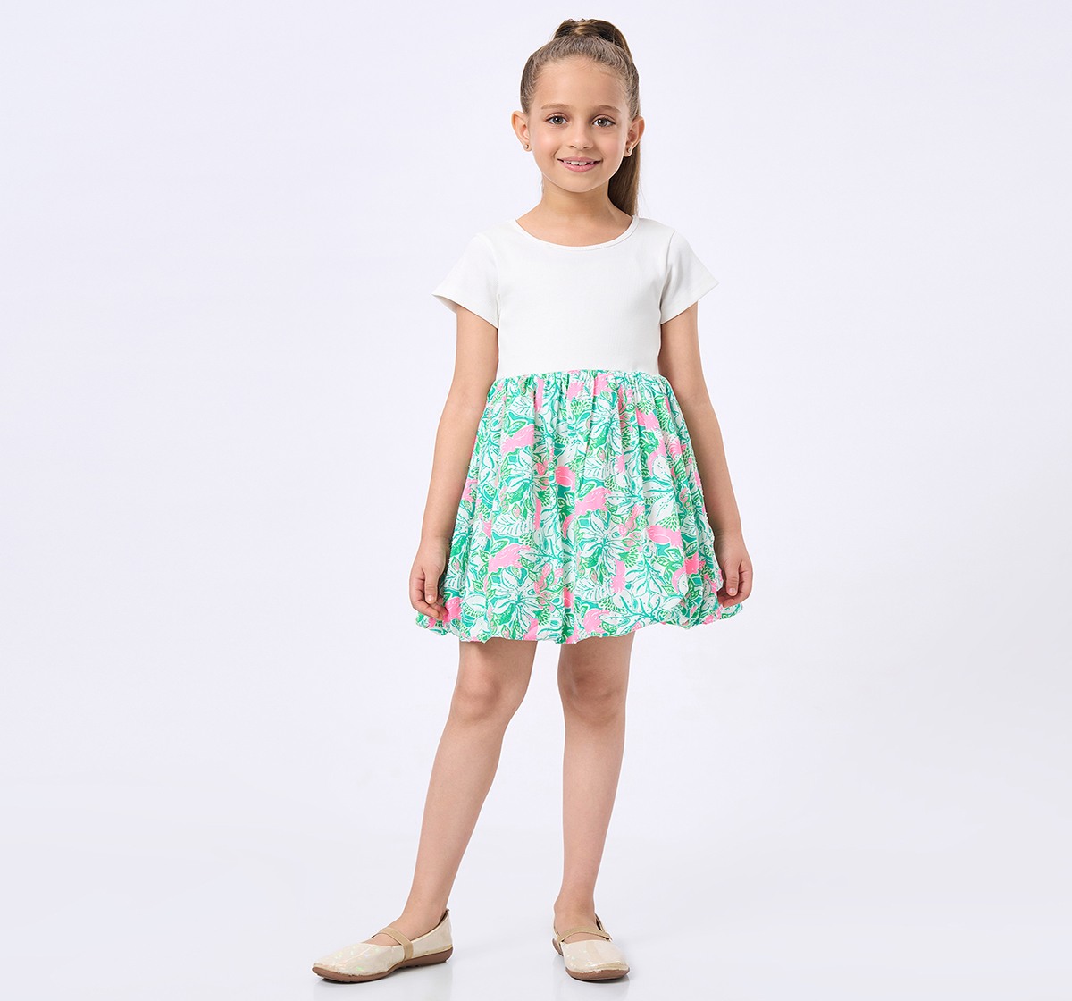 Ed-A-Mamma Kids Girls Dress Multicolour
