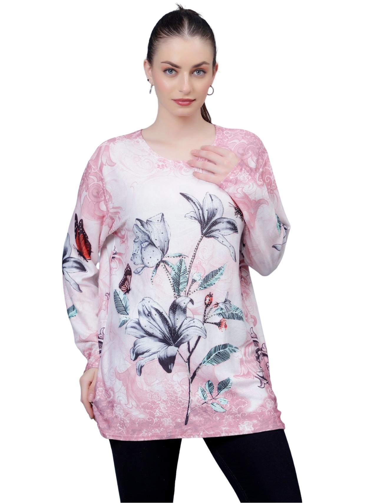 Albion Women Premium Quality Printed Top