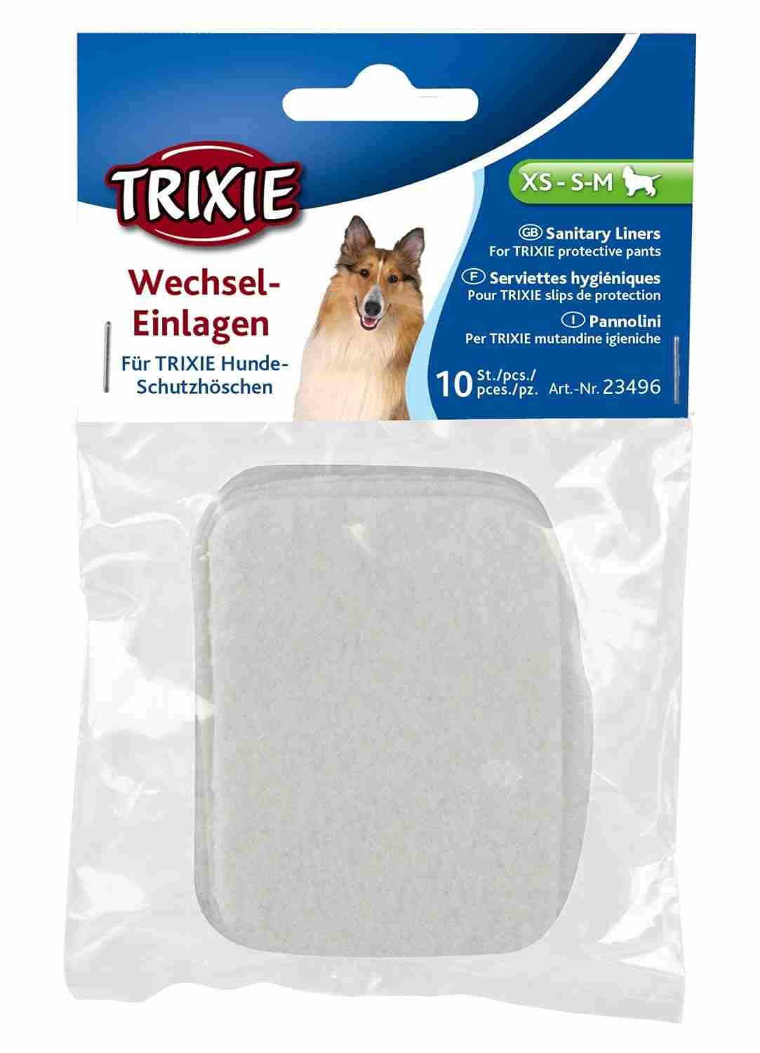 Trixie | Trixie Pads for Protective Pant for Dogs, 10 Small Pads