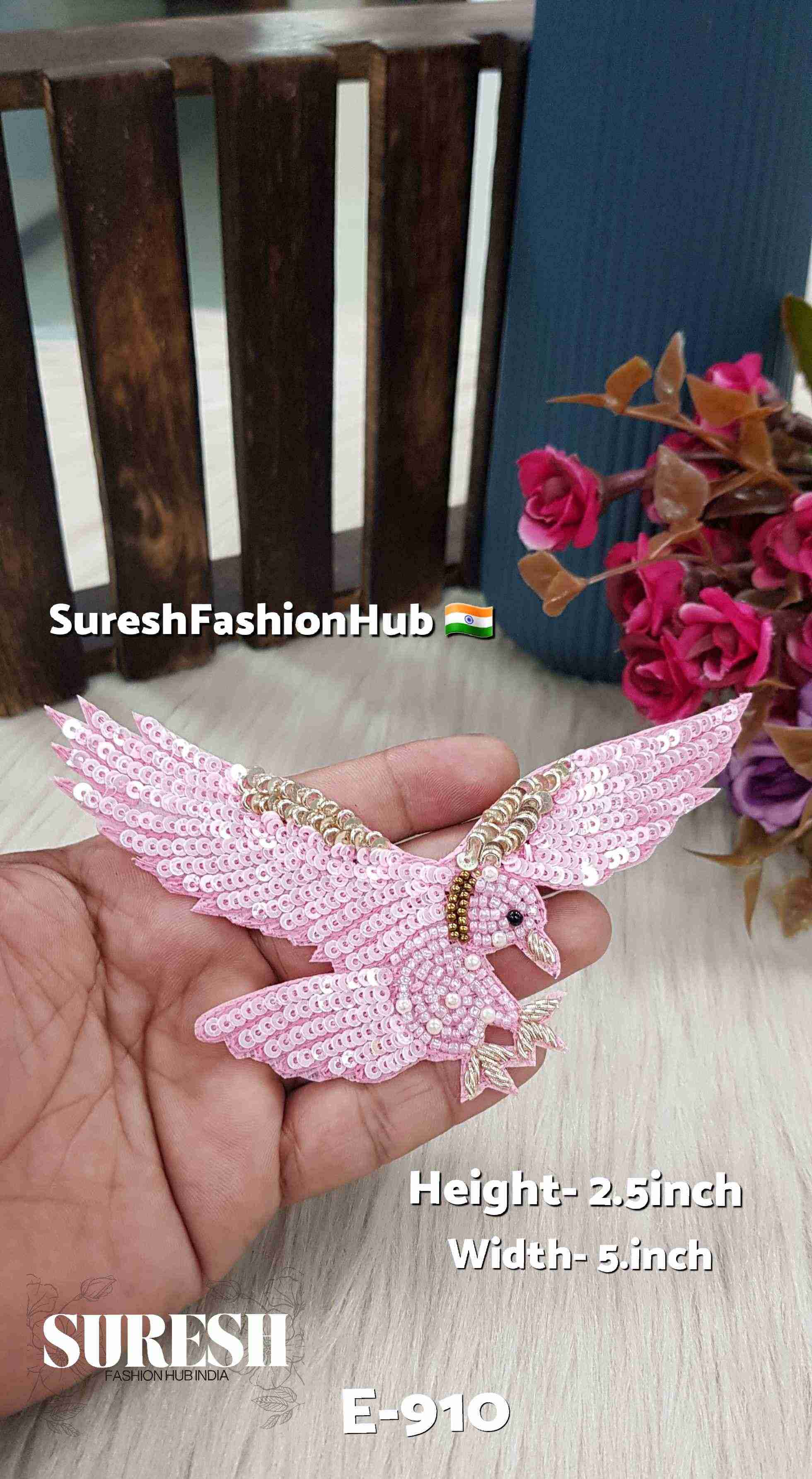 Baby Pink Right Flying Eagle – E-910