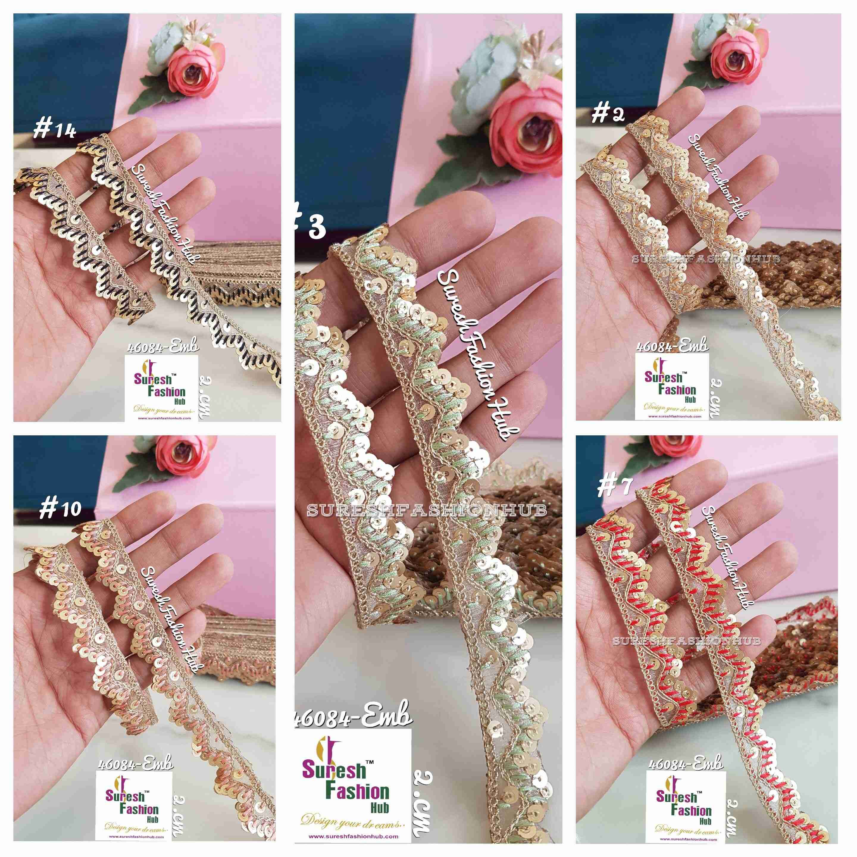 Grey Lustre Organza Dori Borde