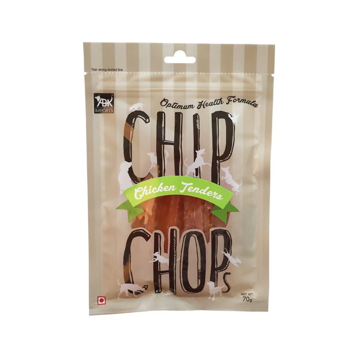 Chip Chops Chicken Tenders Dog Treat - 70 Gm