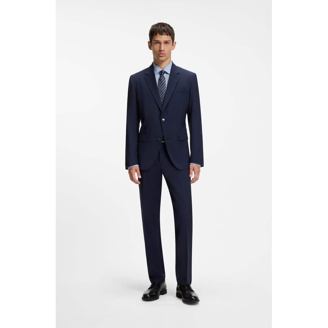 Slim-Fit Easy-Iron Cotton-Poplin Shirt