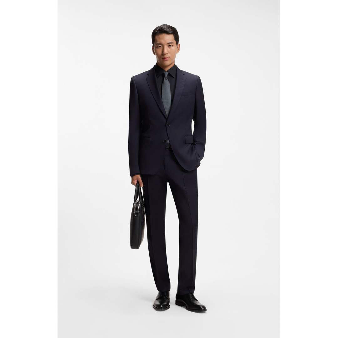 Slim-Fit Easy-Iron Stretch-Cotton Shirt