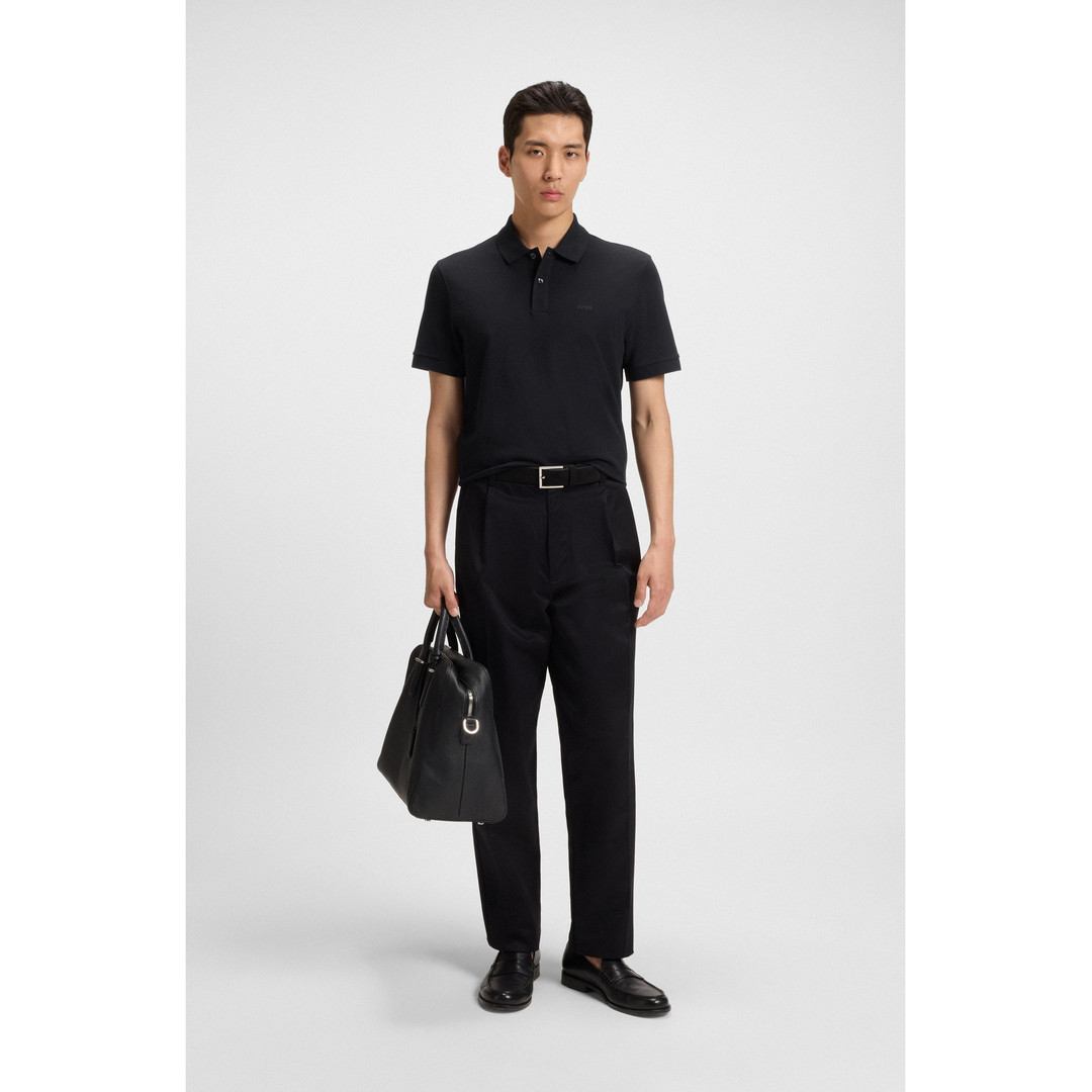 Pallas Cotton-Piqué Polo Shirt with Logo Details