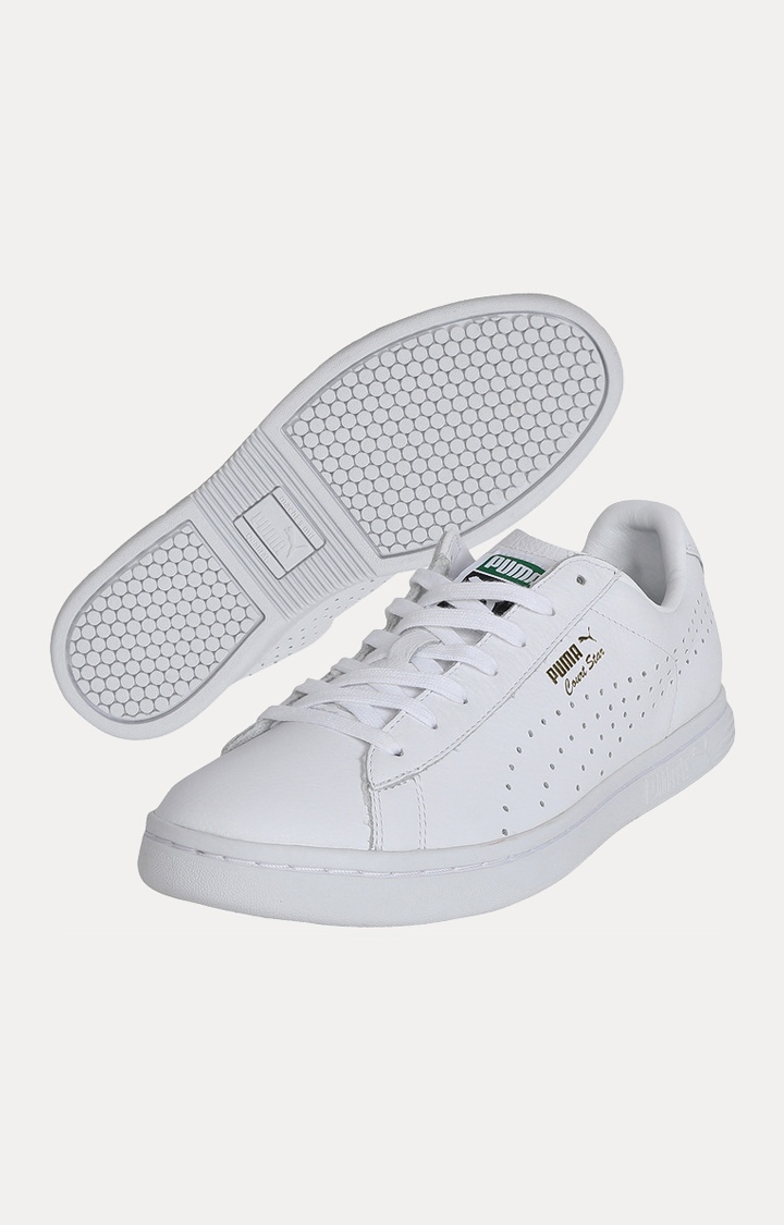 PUMA Men Leather Court Star Sneakers