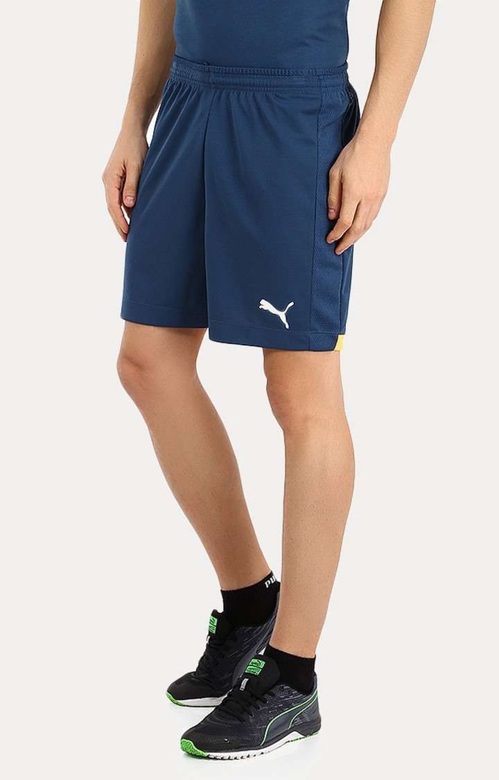 Nike blue shop and orange shorts