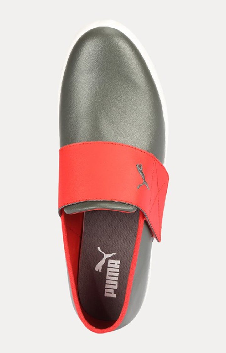 Puma red loafers deals