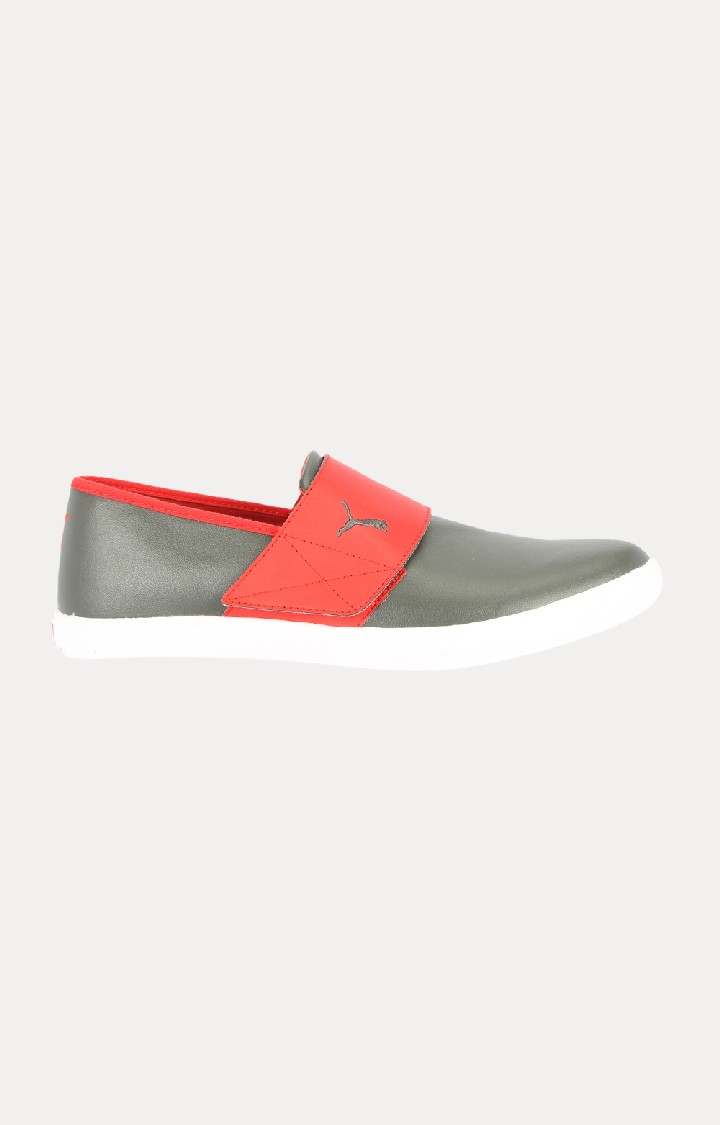 Puma hot sale red loafers