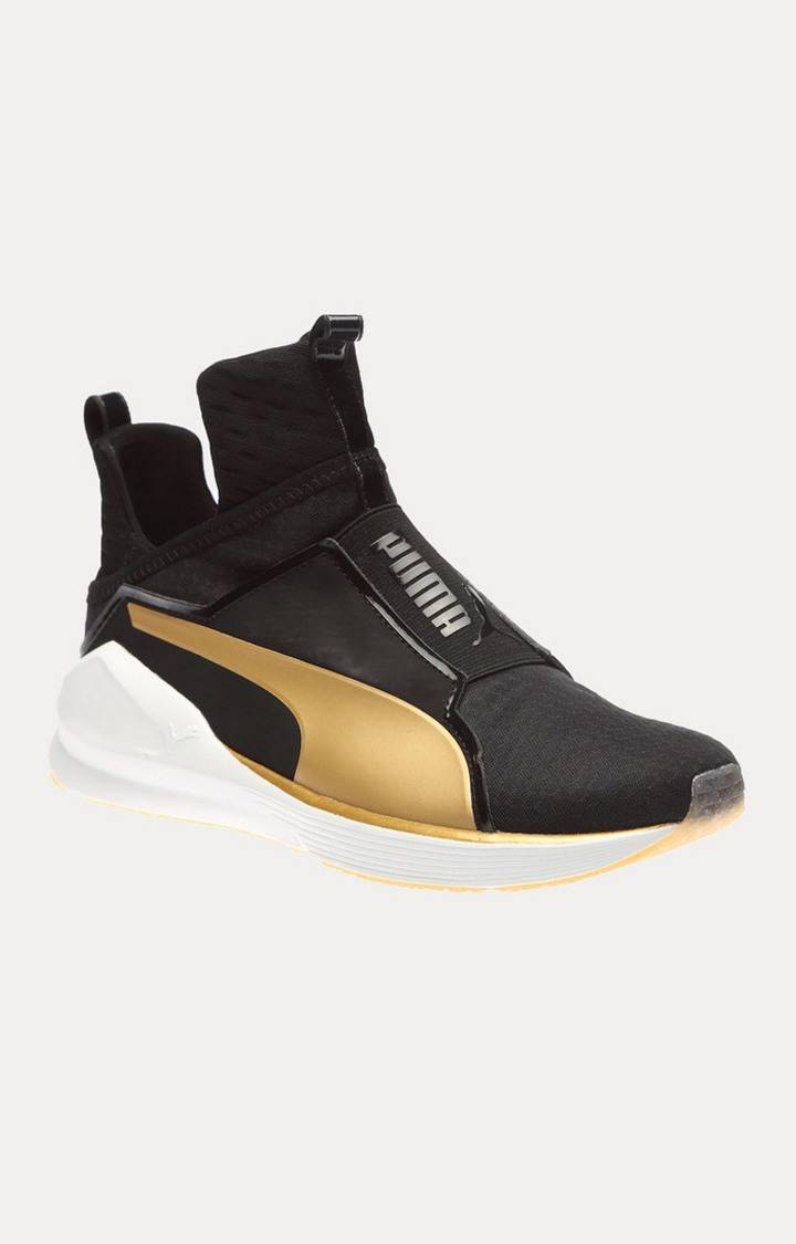 Puma fierce black and gold outlet