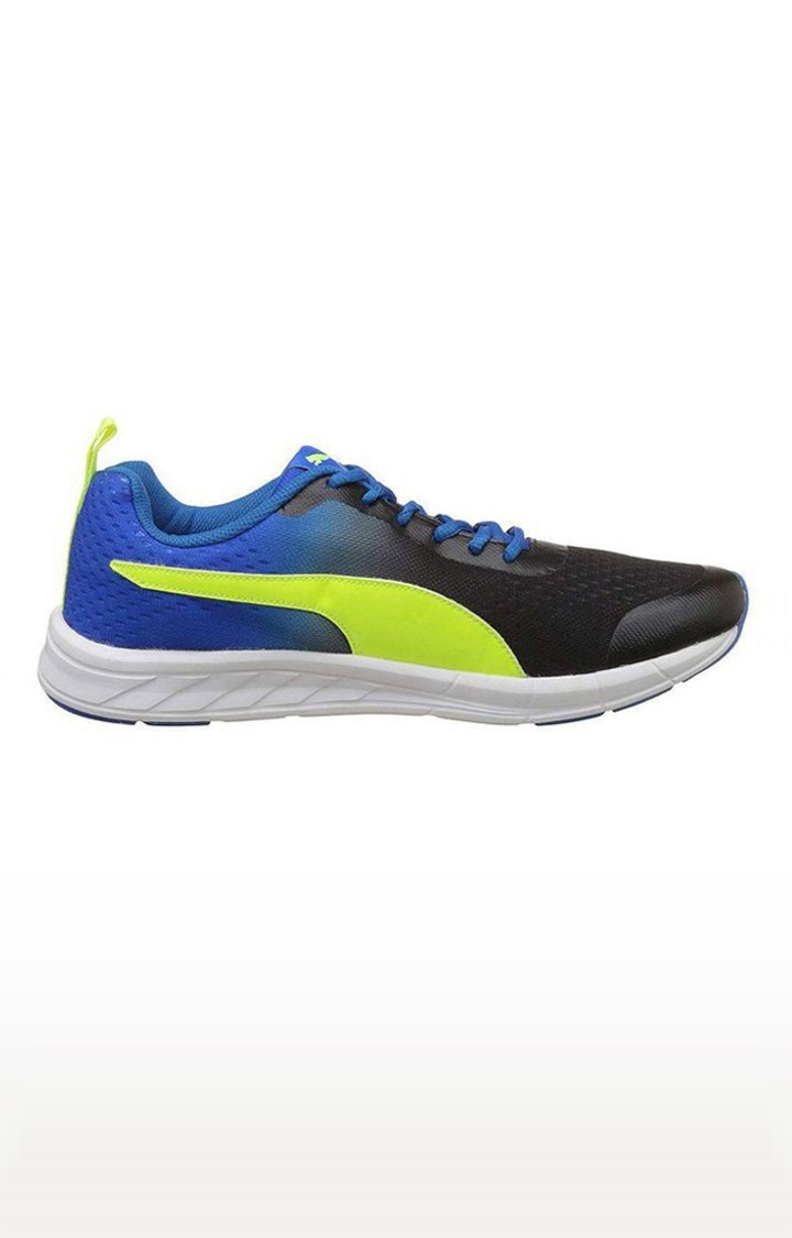 PUMA RADIANCE IDP PUMA BLACK ELECTRIC BLUE LE RUNNING SHOE Puma