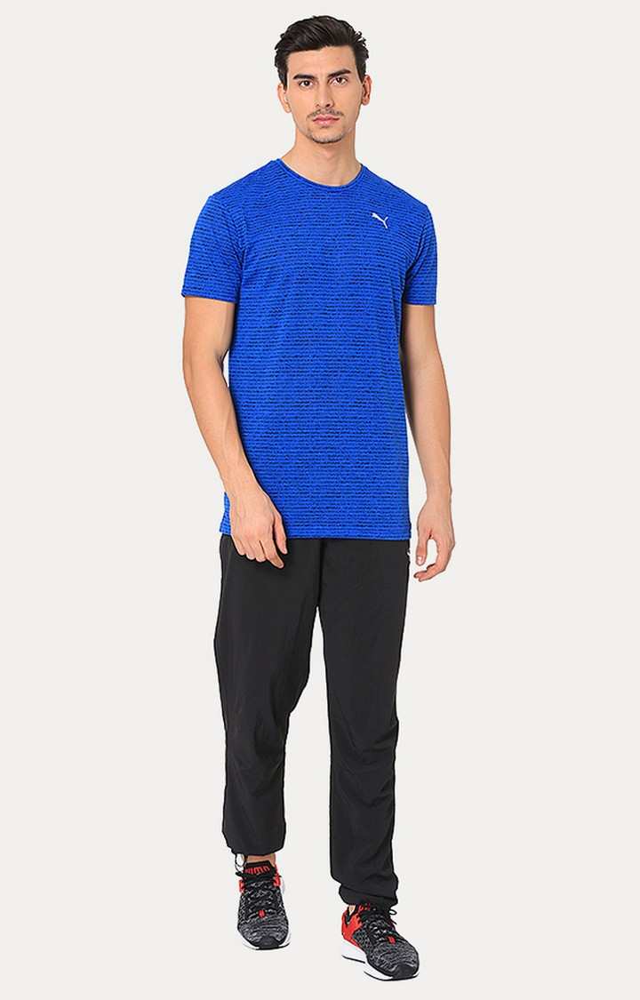 PUMA INDIA ZIPPERED RUNNING PANT PUMA BLACK RUNNING LOWER