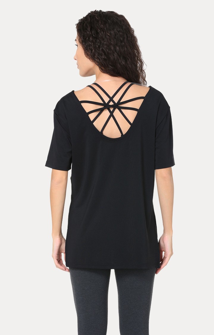 PUMA TRANSITION TEE PUMA BLACK LIFESTYLE CREW