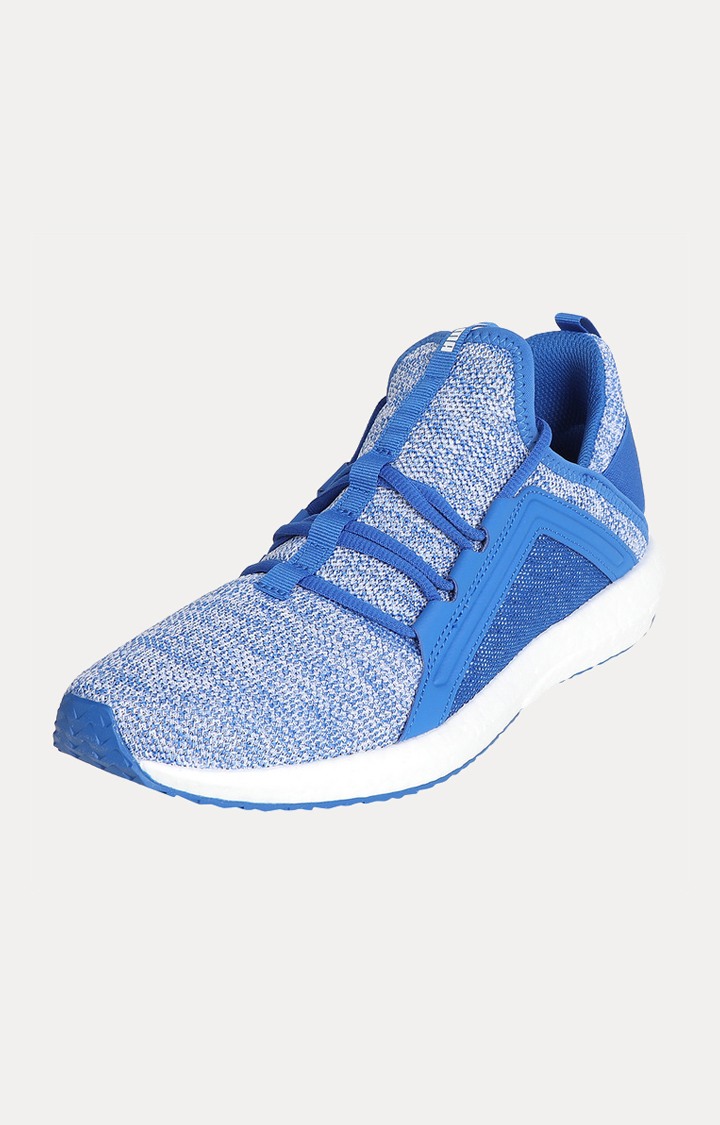 puma mega nrgy knit blue