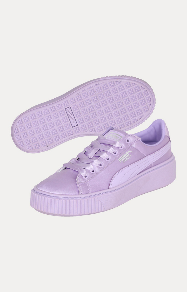 Puma basket platform sale tween jr sneaker