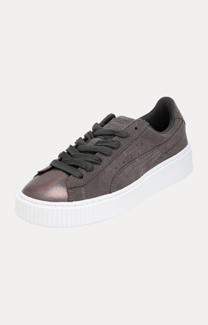 Puma suede platform hotsell lunalux