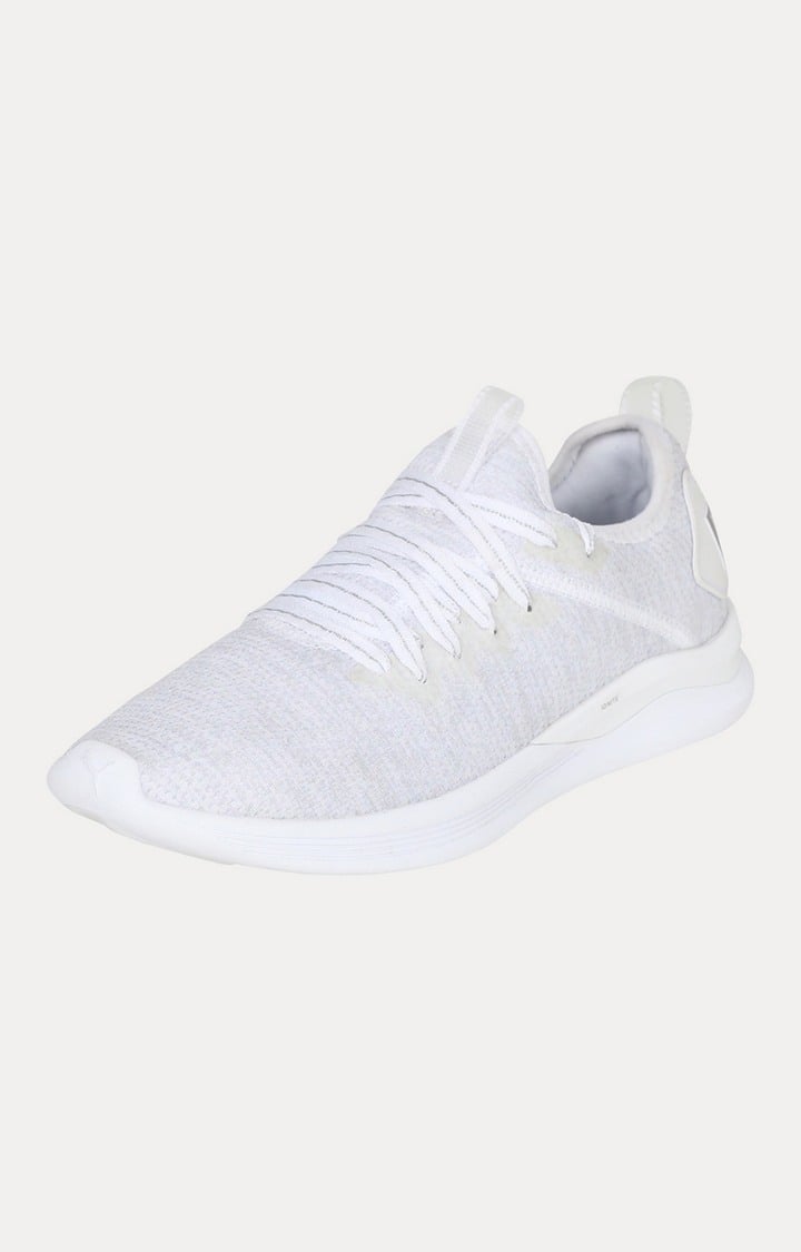 Puma ignite flash evoknit sales white