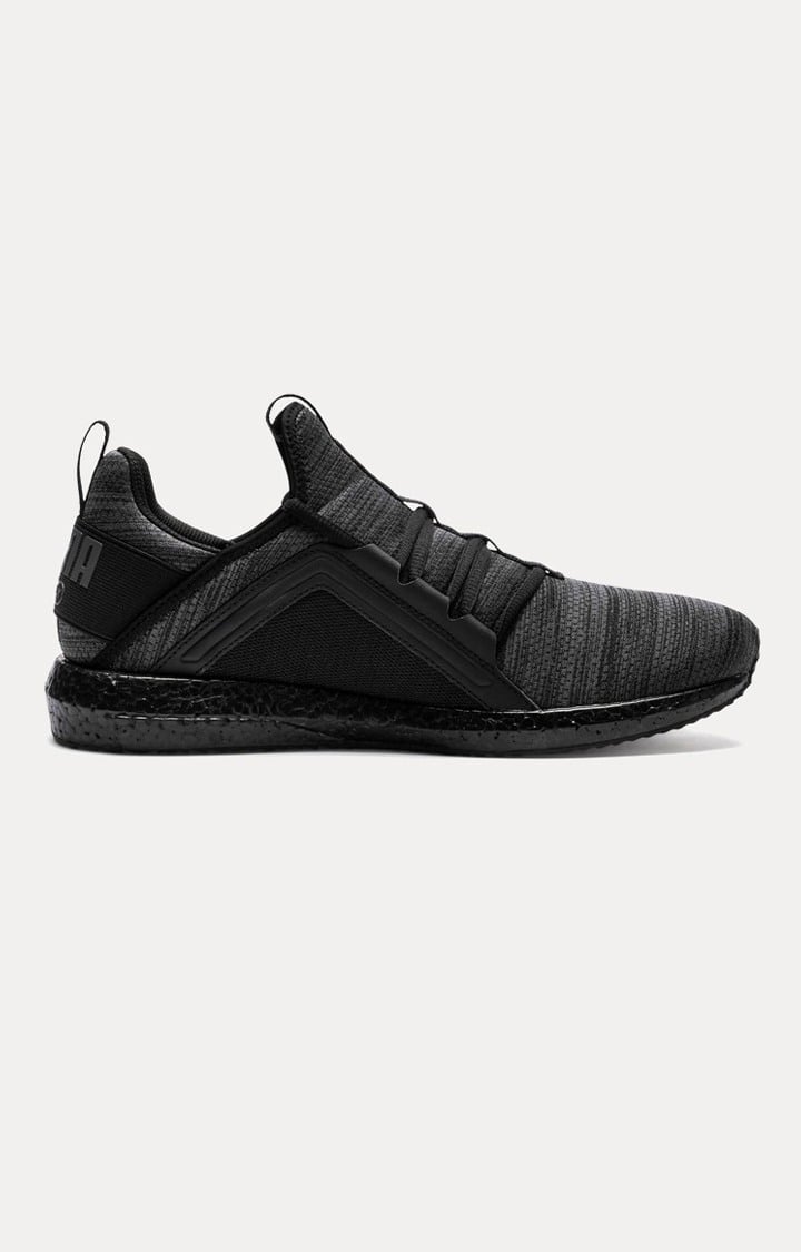 PUMA Mega NRGY Heather Knit Iron Gate Puma Bl RUNNING SHOE