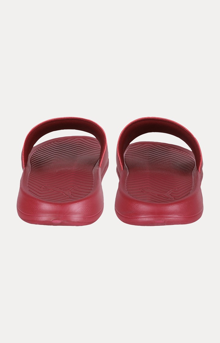 Maroon Flip Flops
