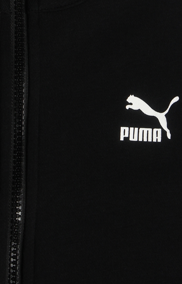 Puma | Black Solid Sport Jacket 2