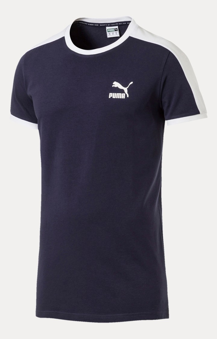 Iconic T7 Slim Tee Peacoat