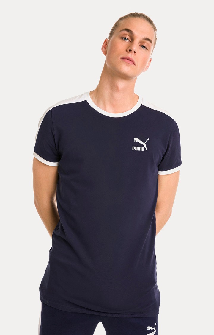 Iconic T7 Slim Tee Peacoat