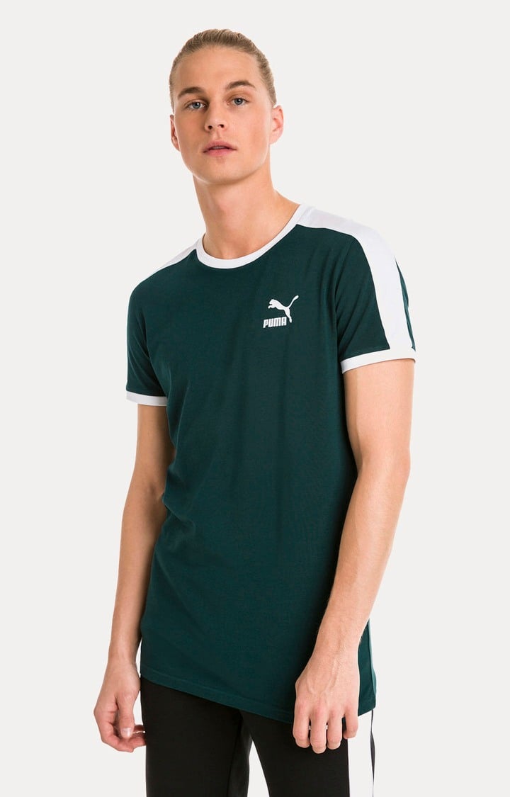 Puma iconic t7 slim tee shop