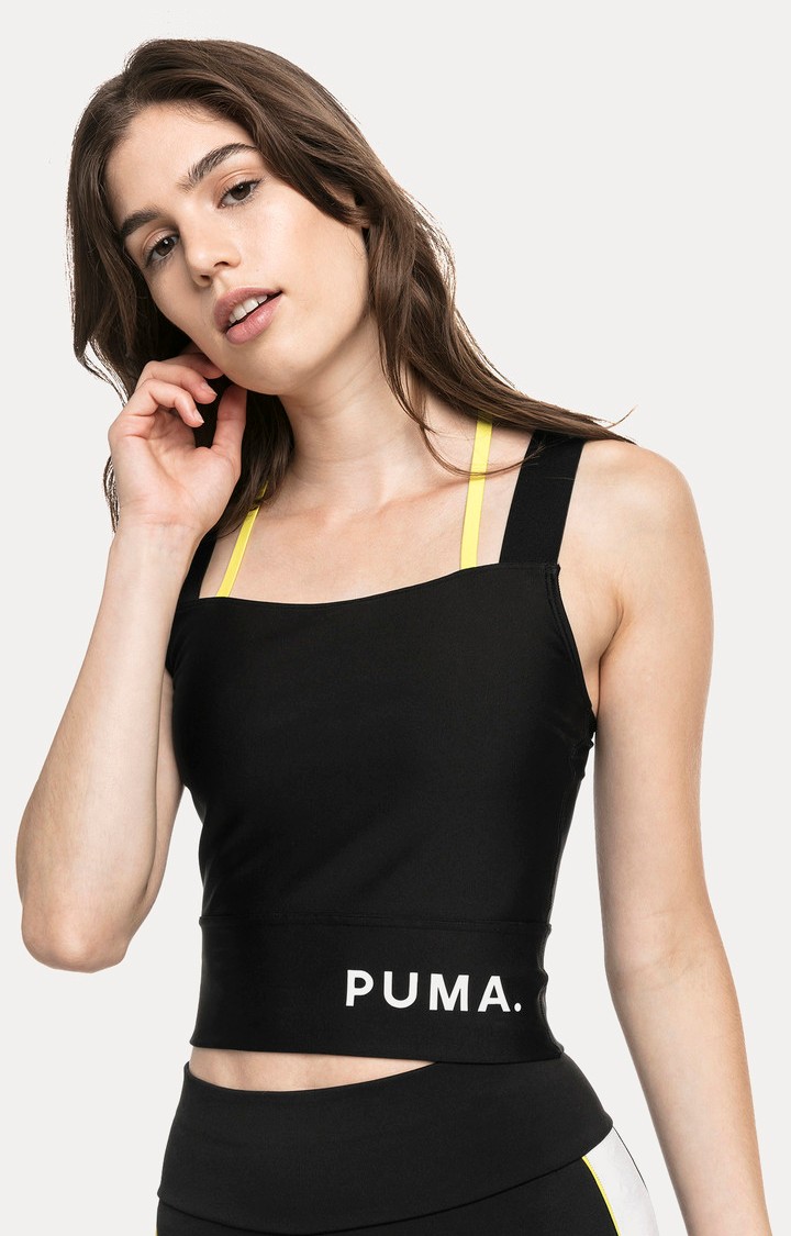 Puma chase crop discount top