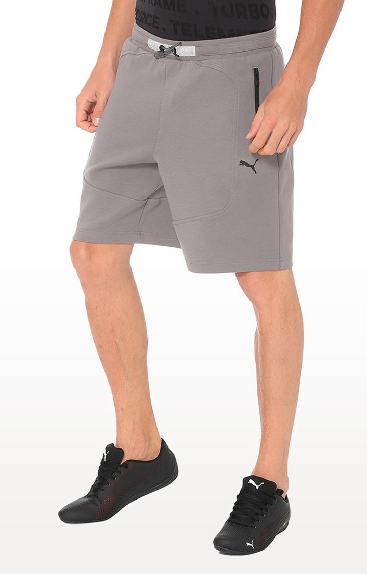 Puma ferrari shorts grey on sale