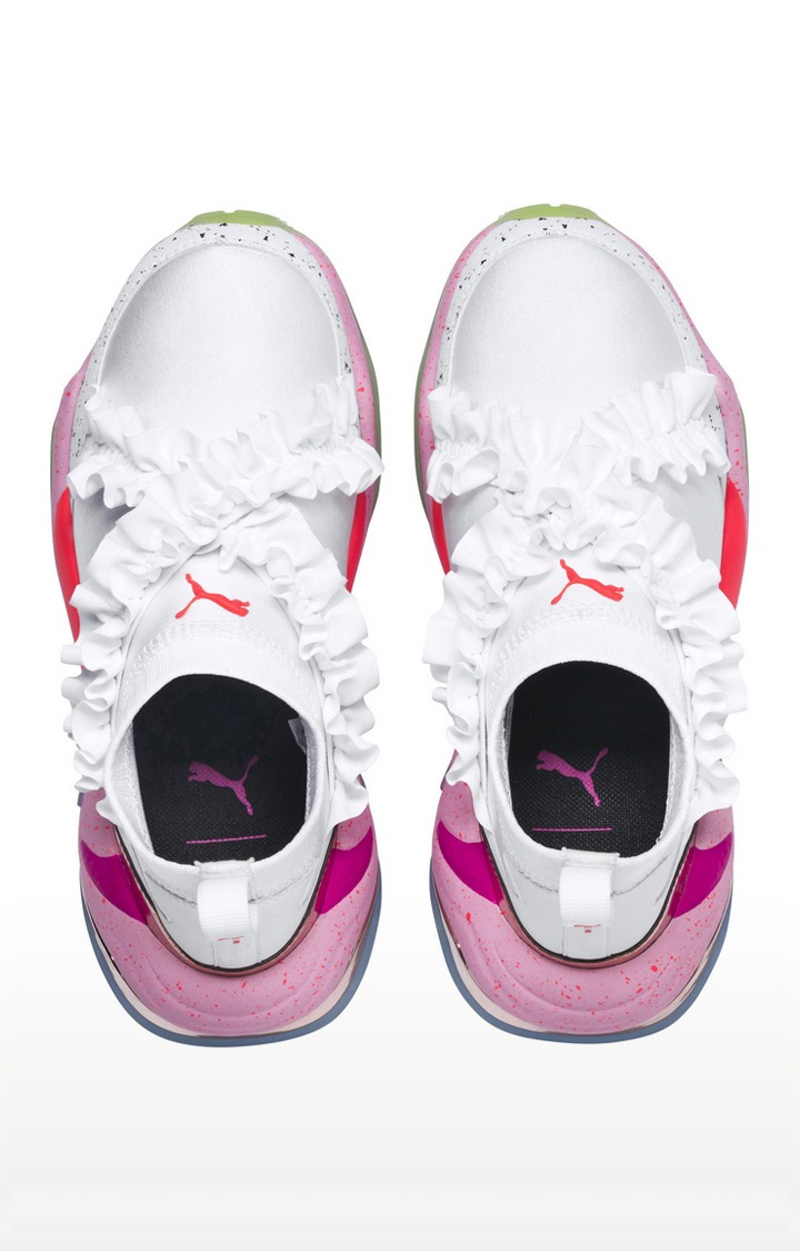 Puma x sophia webster cali fur women's trainers clearance