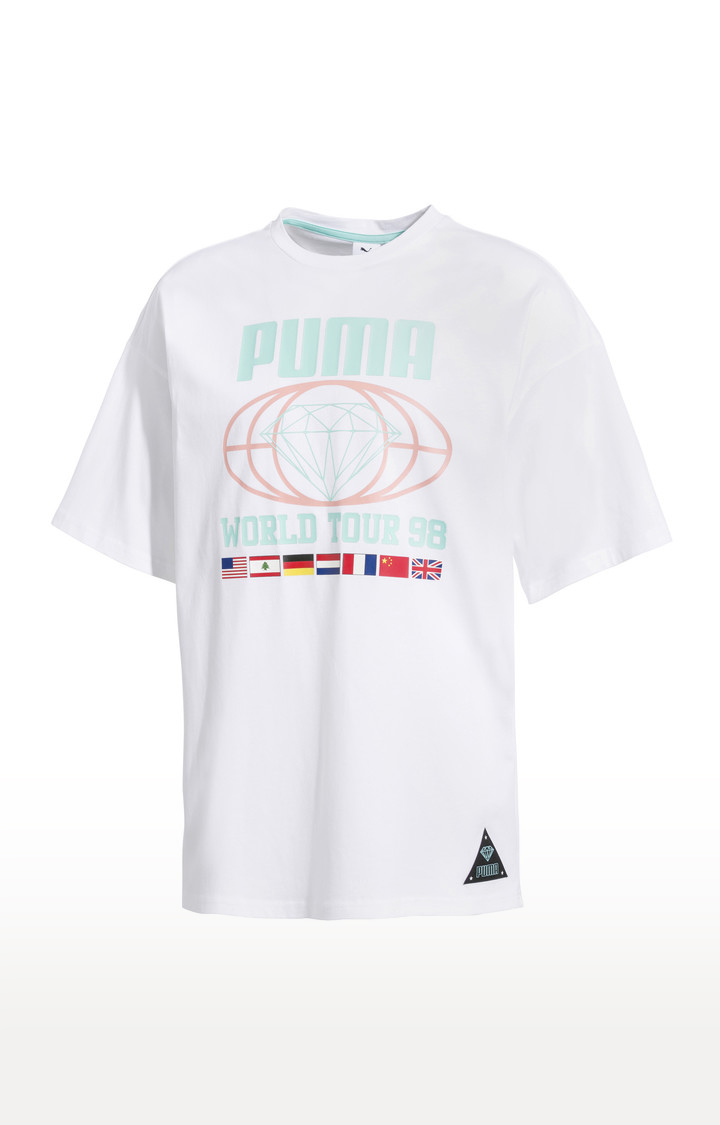 PUMA x DIAMOND Tee Puma White