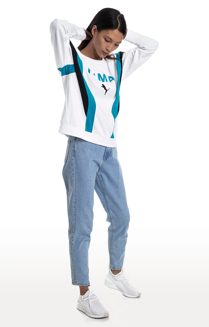 Puma chase shop long sleeve top