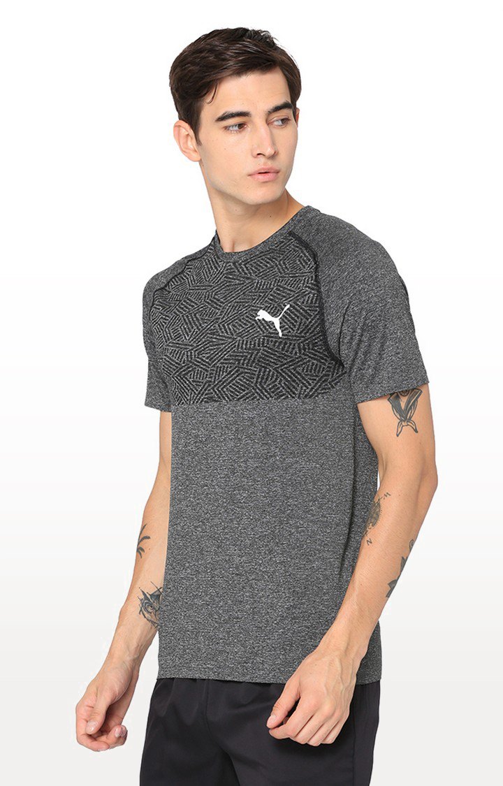 Dark Grey Melange T-Shirt