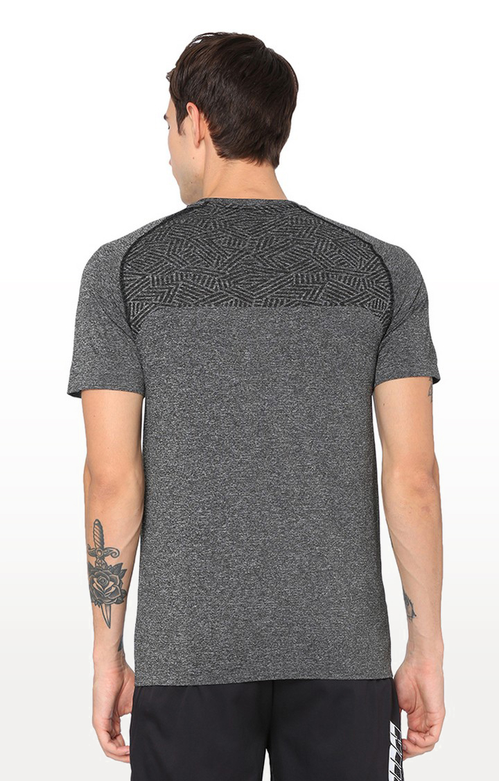 Dark Grey Melange T-Shirt