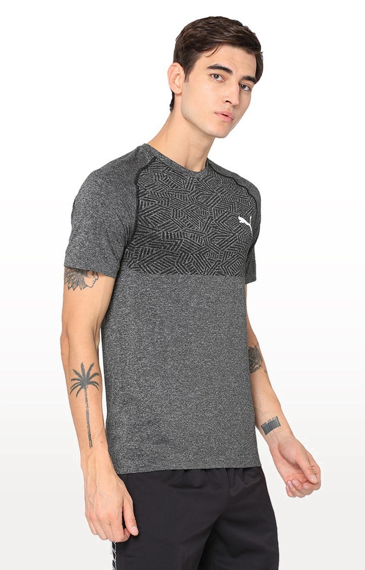 Dark Grey Melange T-Shirt