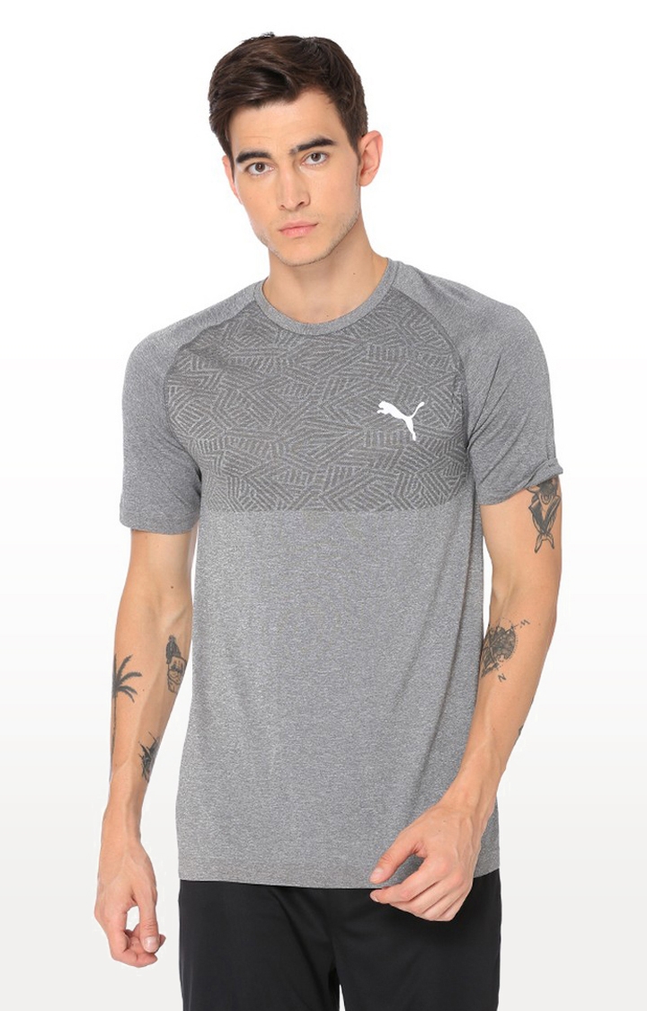 Puma | Grey Melange T-Shirt 0
