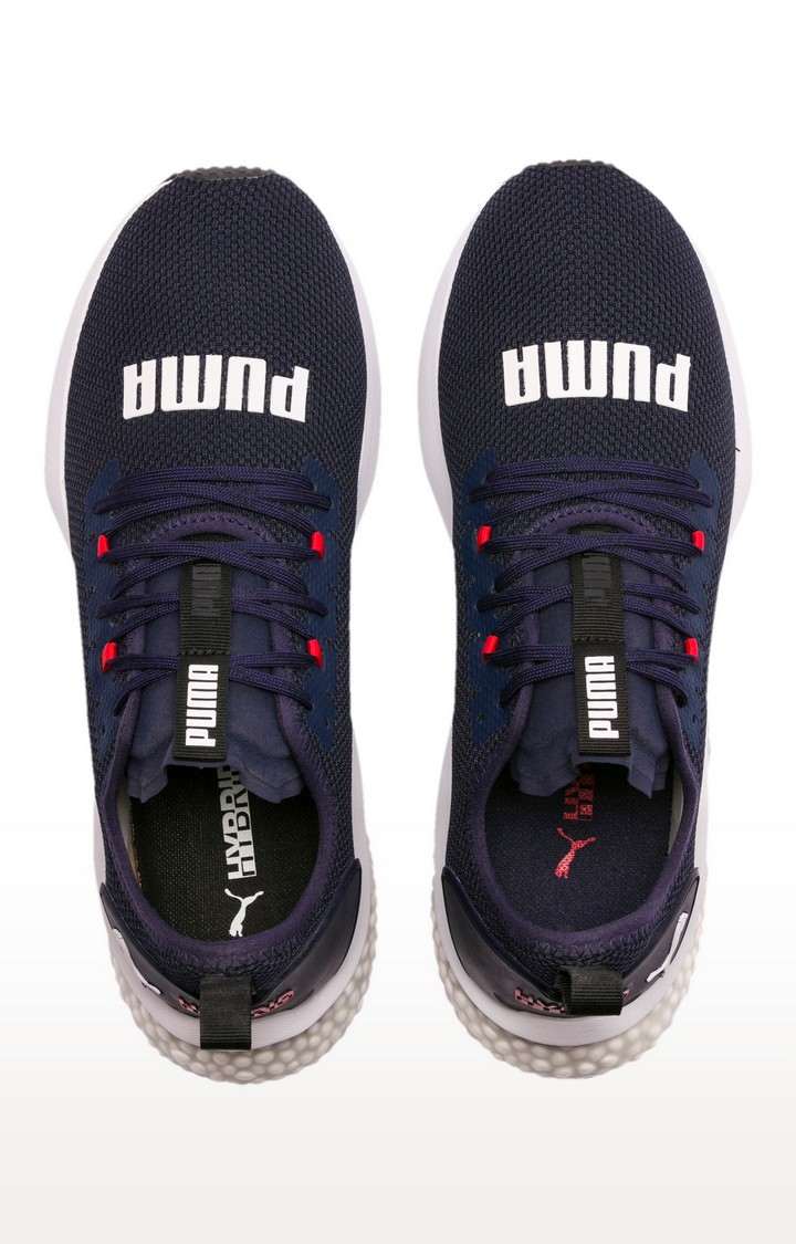 PUMA Hybrid NX Peacoat-High Risk Red-Puma Whi RUNNING SHOE