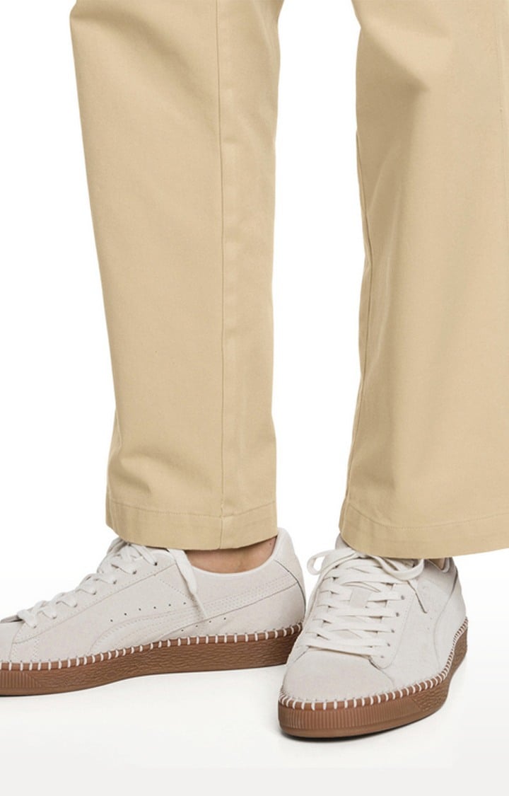 Puma suede stitch top
