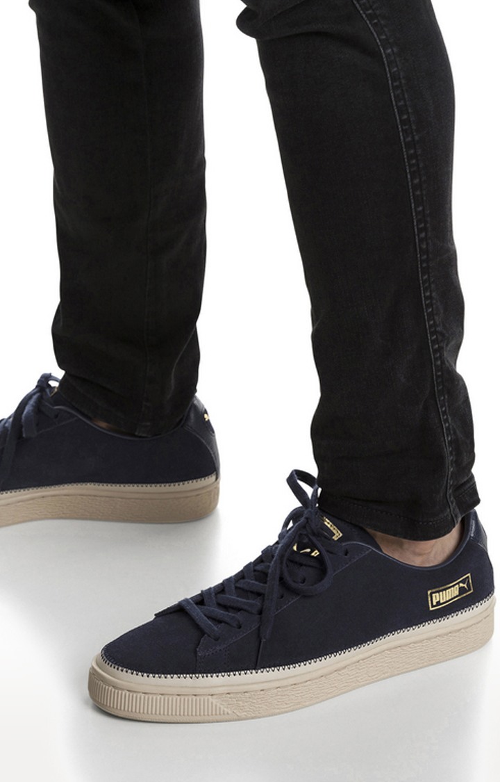 Puma shop suede trim