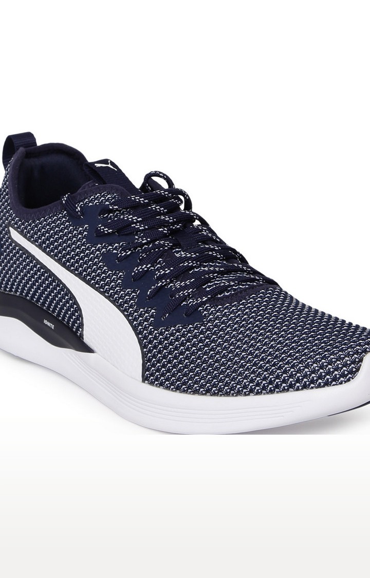 Puma Mens Navy Blue Running Shoes