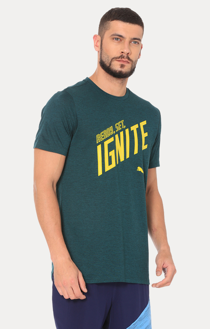 Puma ignite heather online tee