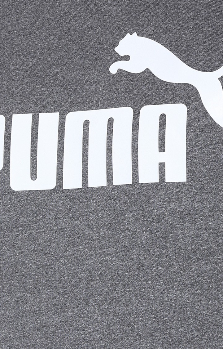 Puma | Dark Grey Printed T-Shirt 5
