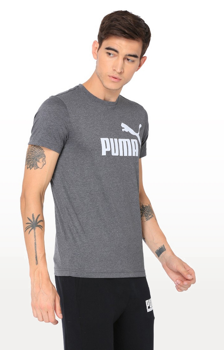 Puma | Dark Grey Printed T-Shirt 3