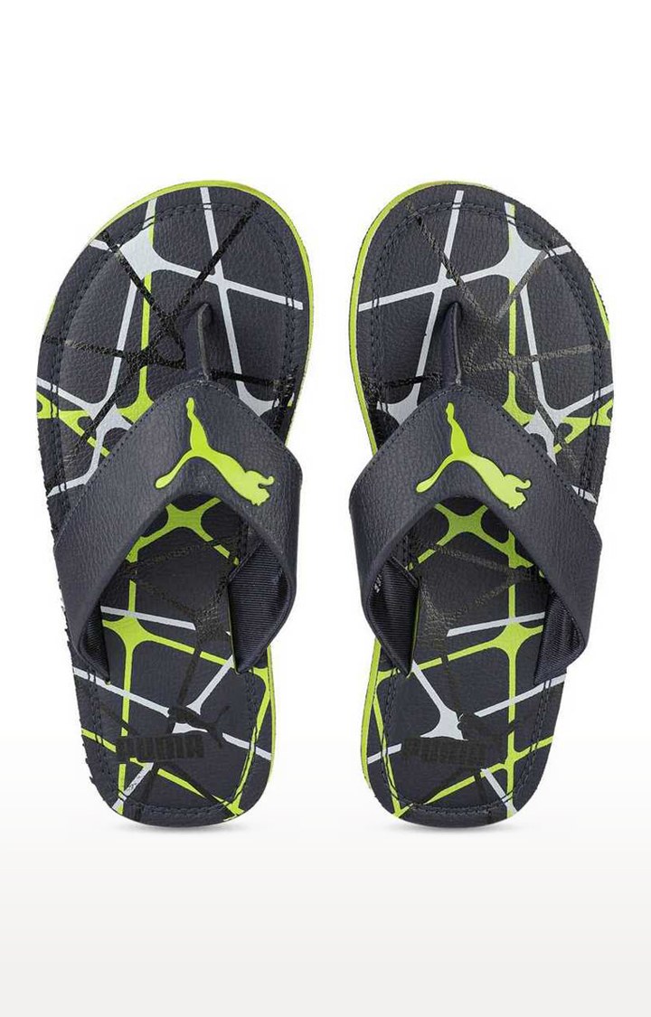 Puma Mens Navy Blue Flip Flops