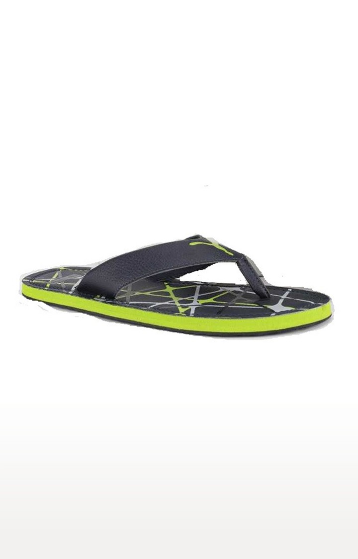 Puma Mens Navy Blue Flip Flops