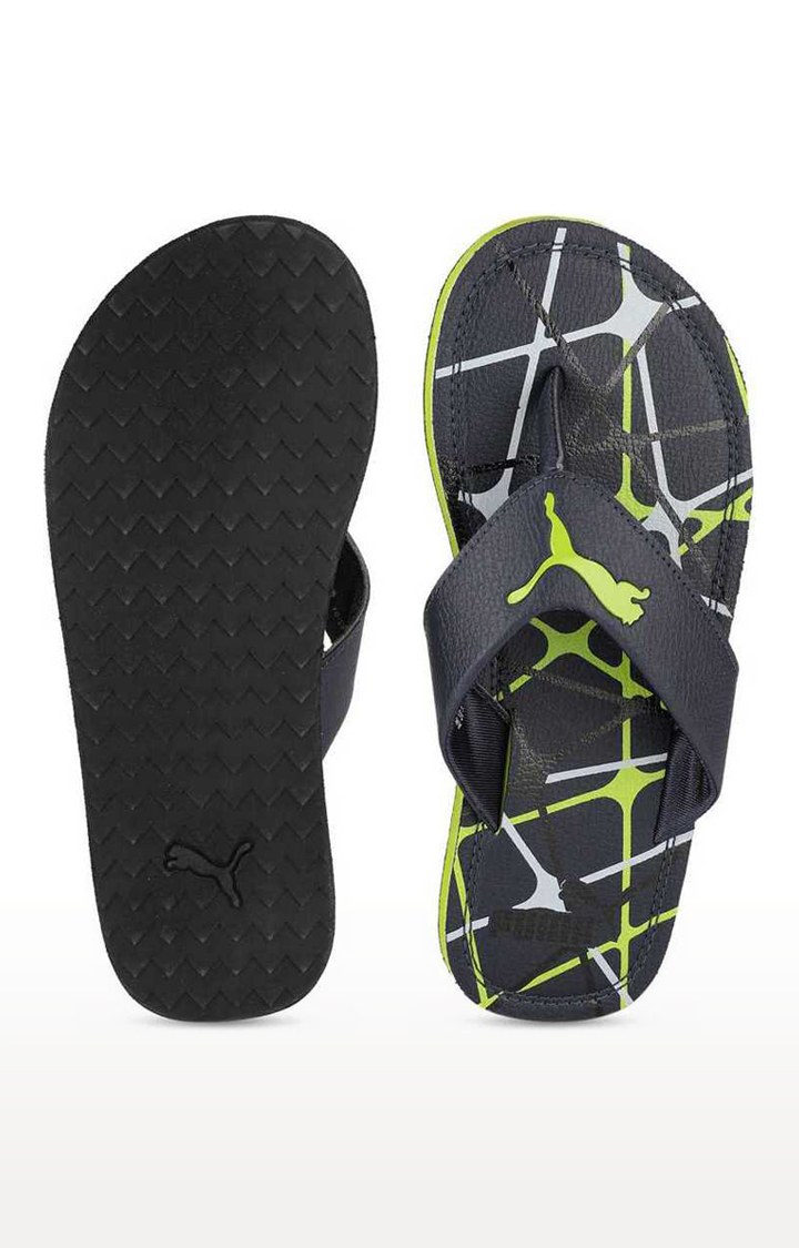 Puma Mens Navy Blue Flip Flops